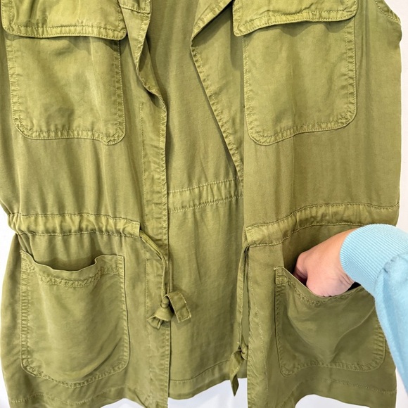 Sanctuary Olive Green Sleeveless Vest Size S - Picture 5 of 17
